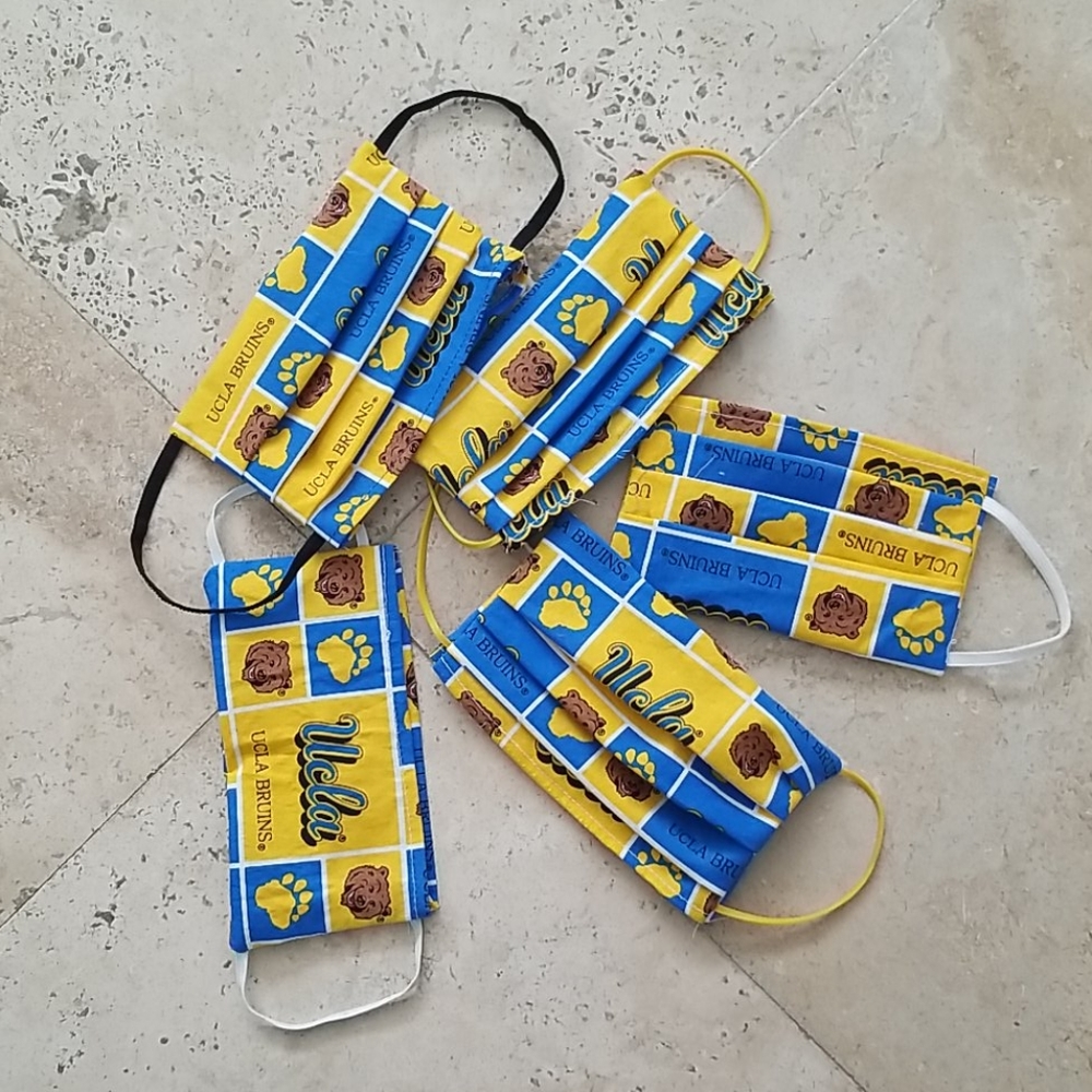 UCLA bruins masks with pinch for nose (5)